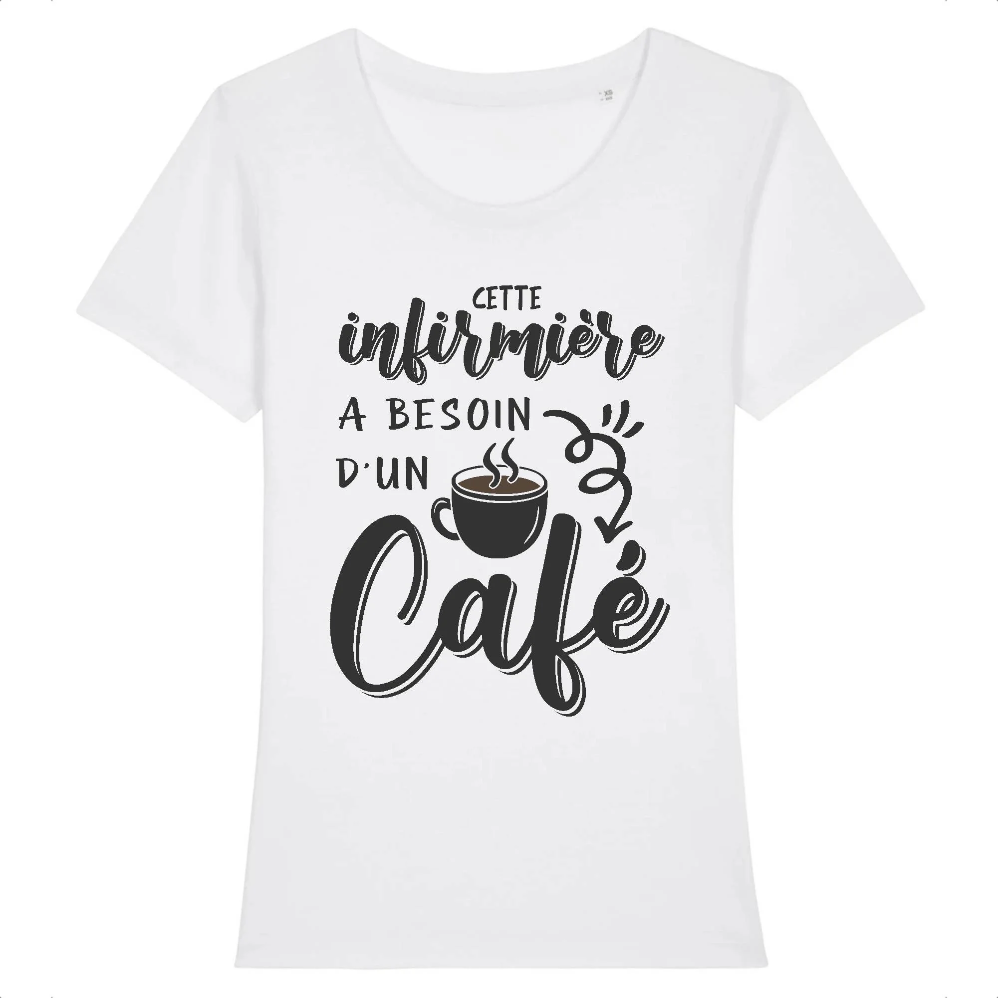 T-shirt infirmière - Besoin d'un café