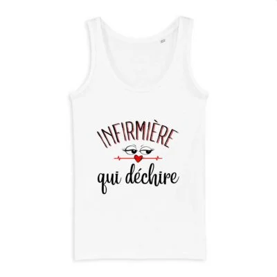 T shirt infirmière - infirmière qui déchire