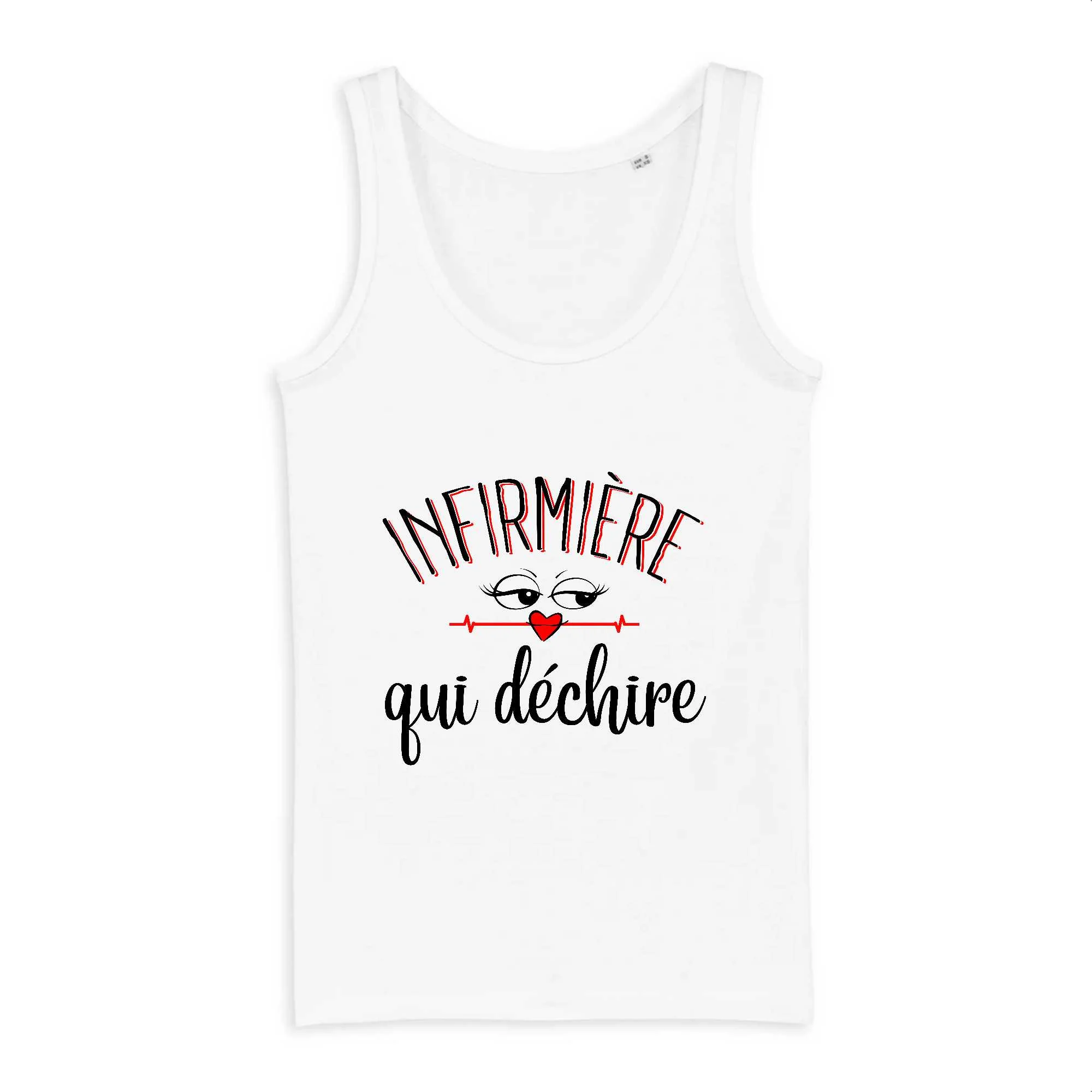 T shirt infirmière - infirmière qui déchire