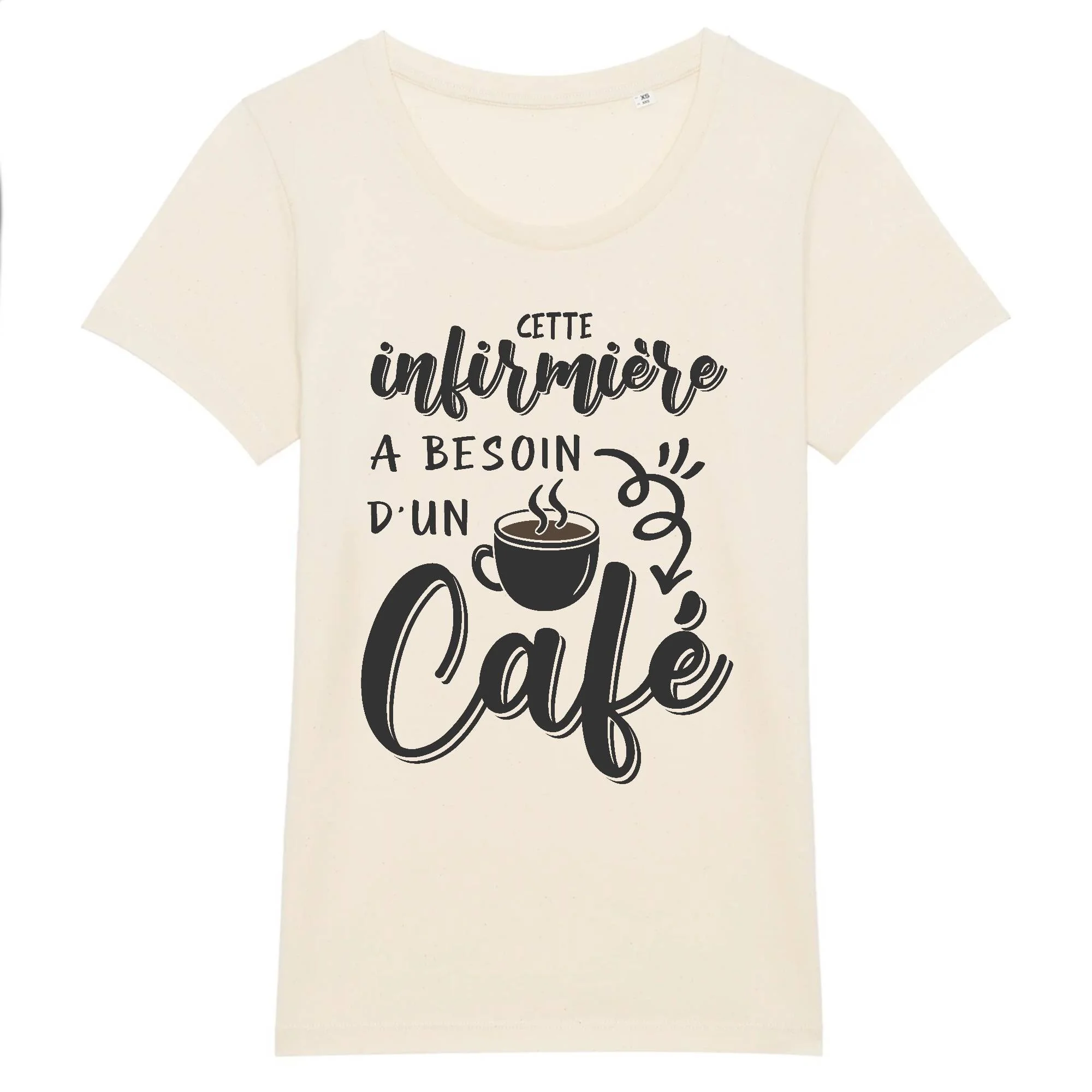 T-shirt infirmière - Besoin d'un café