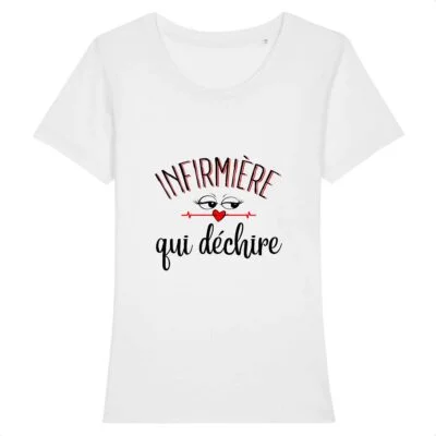 T-shirt infirmière - Infirmière qui déchire
