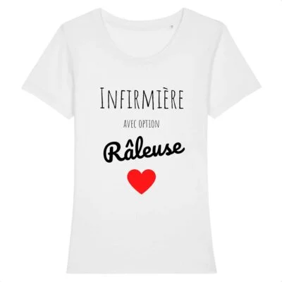 T-shirt infirmière - Option râleuse