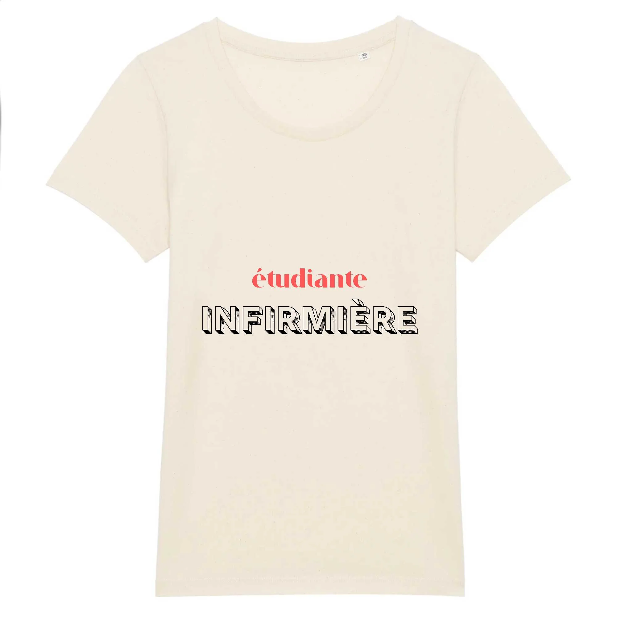 T-shirt infirmière - étudiante